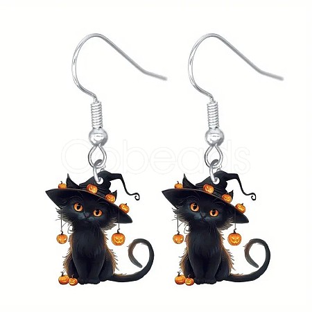 Acrylic Dangle Earrings FS-WG2DB4D-08-1