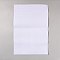 Linen Aida Cloth, Embroidery Supplies, Rectangle, White, 45x30x0.09cm