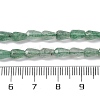 Natural Green Strawberry Quartz  Beads Strands G-C080-B04-01A-3