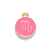 Alloy Enamel Pendants X-ENAM-S124-01A-03L-2