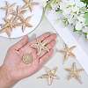 10Pcs Zinc Alloy Hair Barrettes PHAR-SP0001-25-3