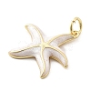 Brass Enamel Pendants LS-KK-Q029-04G-03-3
