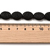 Dyed Natural Lava Rock Beads Strands G-A264-A02-01B-4