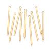 Ion Plating(IP) 304 Stainless Steel Pendants STAS-L218-19G-1