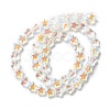 Transparent Glass Beads Strand X1-GLAA-F112-02I-3
