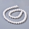Natural Mashan Jade Beads Strands G-K245-01J-8mm-3