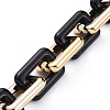 Handmade CCB Plastic Cable Chains AJEW-JB00669-3