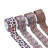4Rolls 4 Style Polyester Ribbon OCOR-PJ0001-007A-1