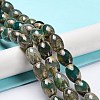 Tibetan Style dZi Beads Strands TDZI-E005-01M-2