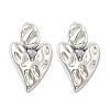 304 Stainless Steel Dangle Stud Earrings EJEW-D319-13P-4