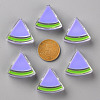 Transparent Enamel Acrylic Beads TACR-S155-001J-3