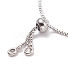 Cubic Zirconia Classic Tennis Bracelets for Girl Women BJEW-F417-06P-RS-4