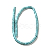 Synthetic Turquoise Dyed Beads Strands G-E594-20B-2