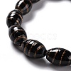 Handmade Gold Sand Lampwork Beads LAMP-F020-35D-3