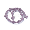 Natural Lava Rock Beads Strands G-L498-E16-2