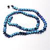 Electroplate Non-magnetic Synthetic Hematite Bead Strands G-F300-24B-05-2