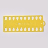Plastic Embroidery Thread Plate DIY-WH0152-21E-1