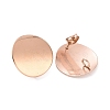 304 Stainless Steel Stud Earring Findings STAS-Q231-06RG-2