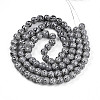 Transparent Baking Paint Glass Beads Strands DGLA-N009-10mm-10-3