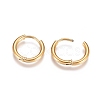 304 Stainless Steel Huggie Hoop Earrings EJEW-G272-02-10mm-G-3