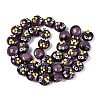 Handmade Bumpy Lampwork Beads LAMP-Q039-15E-2