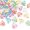 50Pcs Acrylic Pendants PALLOY-TAC0144-2