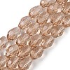 Transparent Glass Beads Strands EGLA-N013-T4mm-D23-1