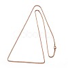 304 Stainless Steel Box Chain Necklaces Necklaces X-NJEW-L353-15-2