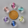 Transparent Acrylic Beads TACR-S154-10A-3