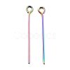 Ion Plating(IP) 304 Stainless Steel Eye Pins STAS-E156-01M-01-2