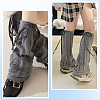 Acrylic Fibers Socks for Women AJEW-WH20060-48C-4
