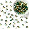 100Pcs Crackle Glass Beads CCG-YW0001-19A-07-1