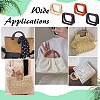 8Pcs 4 Colors Wooden Bag Handles FIND-PH0059-54-5