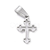 Non-Tarnish 304 Stainless Steel Pendants STAS-L216-26P-1