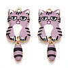 Alloy Enamel Pendants FIND-Q102-12D-1