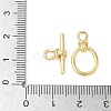 Brass Toggle Clasps KK-CBAFC6C-07H-G-4