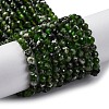 Natural Diopside Beads Strands X-G-G188-B14-02-1
