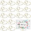 Alloy Place Card Holder DJEW-WH0018-22-1