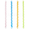 4Pcs 4 Colors Acrylic Cross Chains FIND-WR0002-27A-1