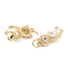 Brass Micro Pave Cubic Zirconia Pendants ZIRC-J041-06-2