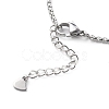 Tarnish Resistant 304 Stainless Steel Box Chain Bracelet Making Sets AJEW-JB00942-4