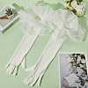 Velvet Long Finger Gloves AJEW-WH20067-005C-7