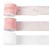 15 Yards 3 Styles Flat Organza Ribbons OCOR-TA0001-58A-2