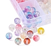150Pcs 10 Colors Glass Beads GLAA-FS0001-24-4