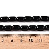 Natural Black Tourmaline Beads Strands G-G980-48-5