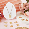 10Pcs Brass Pendants KK-BBC0023-76-4