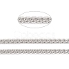 Tarnish Resistant 304 Stainless Steel Cuban Link Chains CHS-K016-03B-P-4