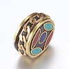Handmade Indonesia Beads IPDL-F022-94C-2