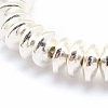 Electroplate Non-magnetic Synthetic Hematite Beads Strands X-G-L485-05A-S-2