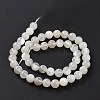 Natural White Moonstone Beads Strands G-F306-05AB-8mm-4